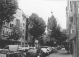Gäblerstraße mit Blick auf Mirbachplatz